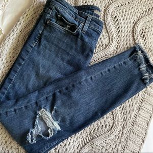 Joe’s High Rise Skinny Ankle Jeans